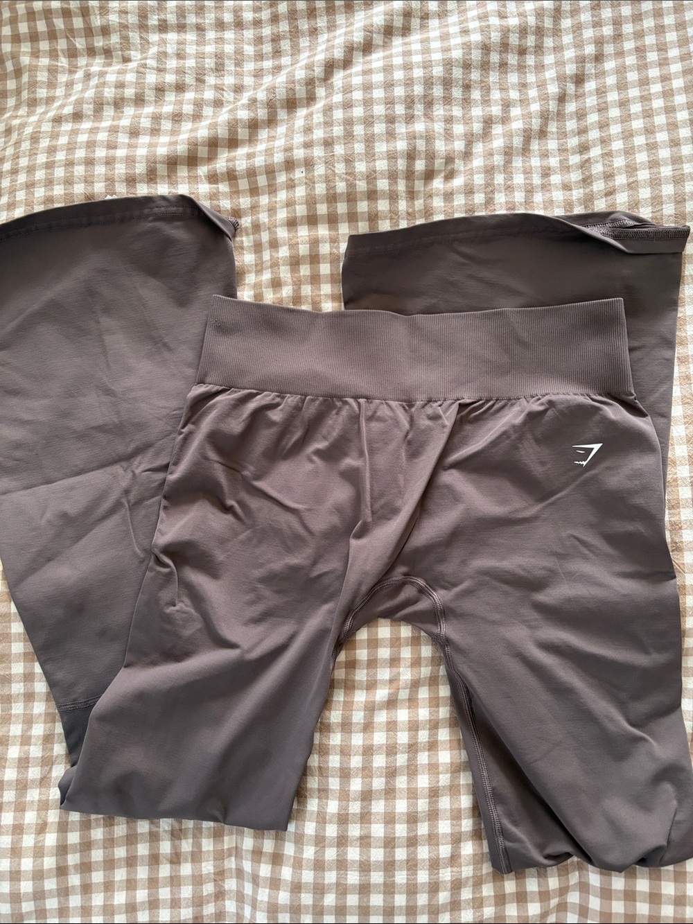 Gymshark Brown High-Waist Training Leggings